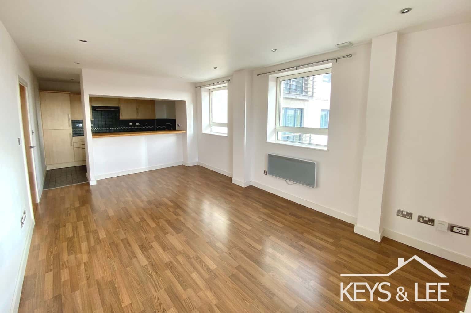 A modern 1 double bedroom apartment with communal gym, roof terrace and secure gated parking. property first image