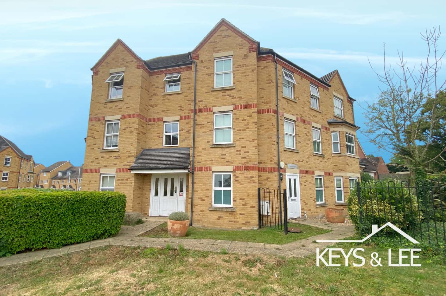 A ground floor 2 bedroom apartment with 2 bathrooms, a private front door and allocated parking. property first image