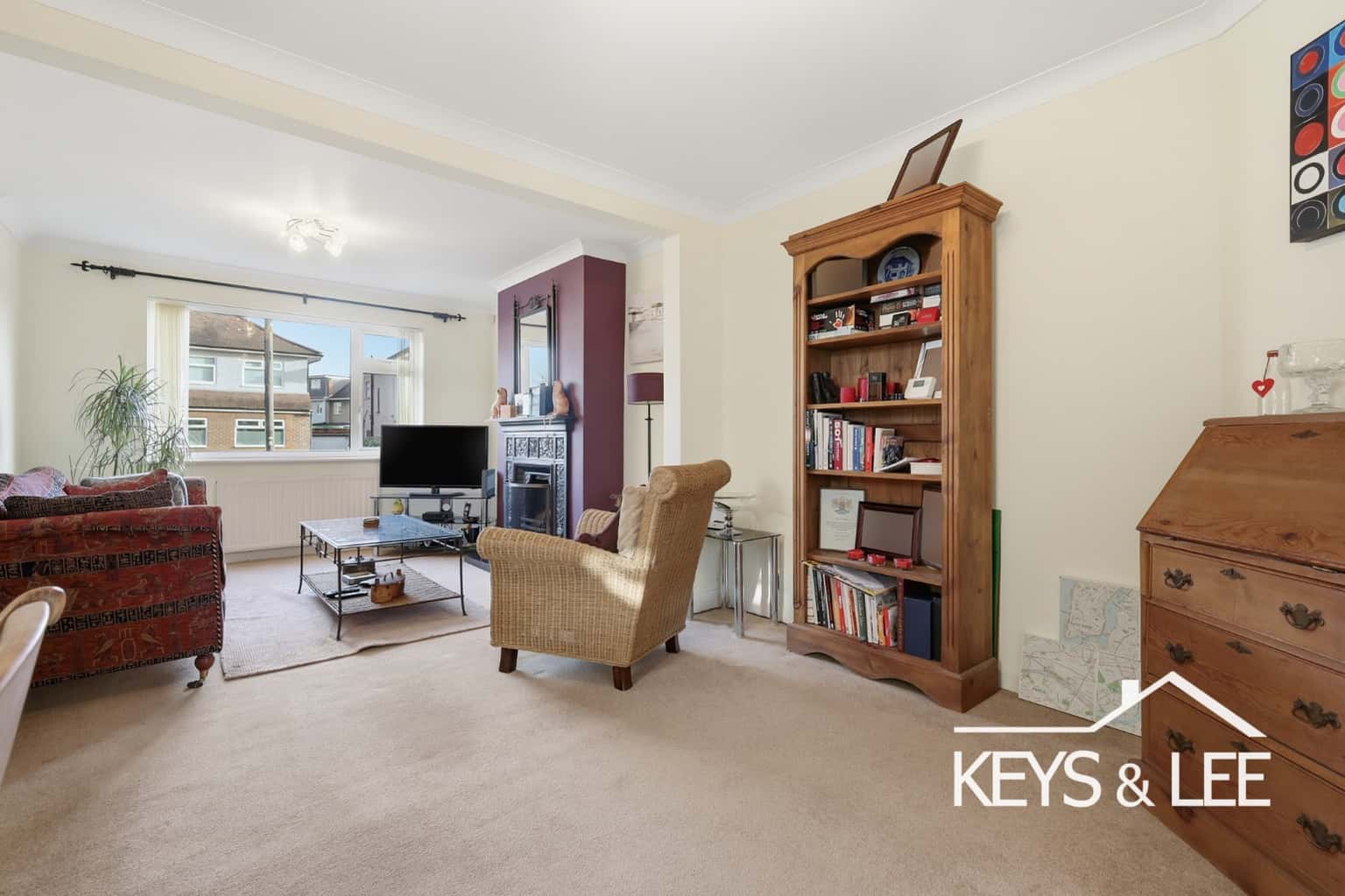 A chain free 3 bedroom house with a rear kitchen extension, in a great location for schools. property first image