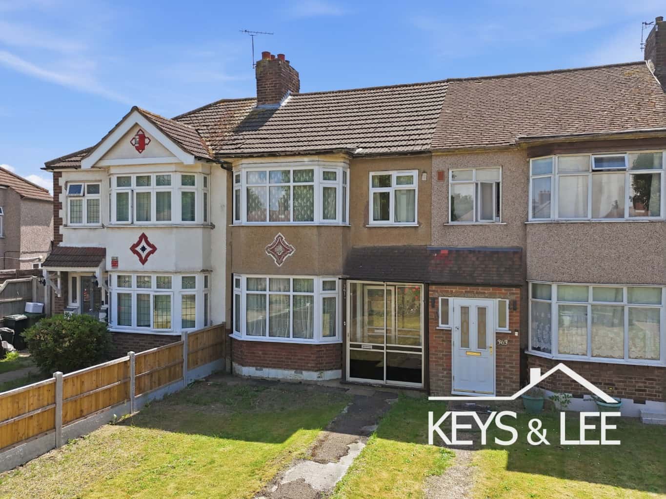 Freshly decorated home near to Queens hospital with 3 bedrooms, 2 reception areas and a long garden. property first image