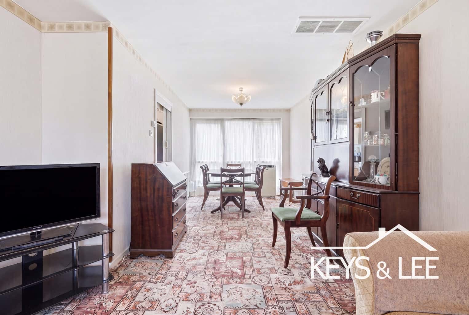 Well cared for end terrace family house with spacious bedrooms, neat back garden and parking. property first image