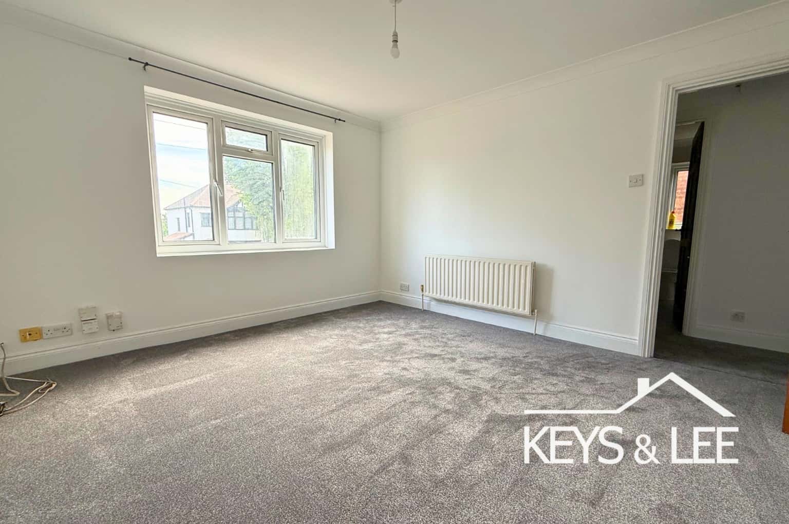 Freshly decorated, first floor 1 bedroom flat with communal garden and allocated parking. property first image