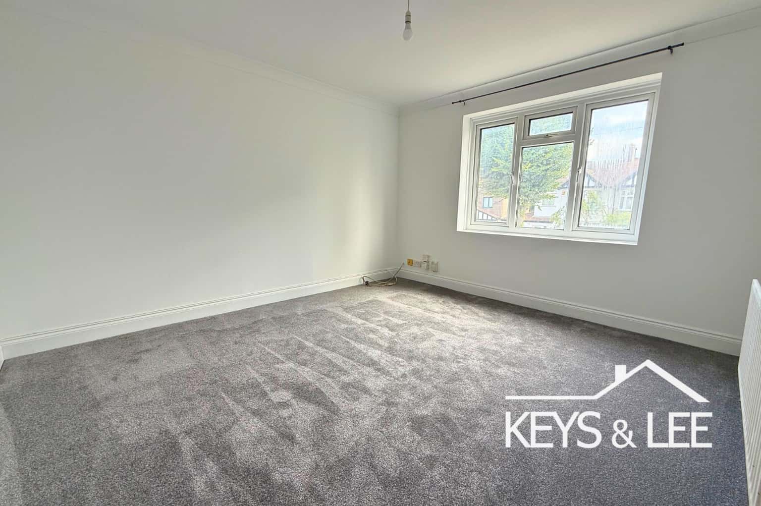 Freshly decorated, first floor 1 bedroom flat with communal garden and allocated parking. property first image