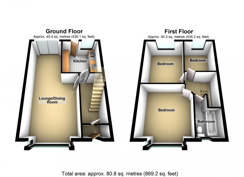 Floorplan for Maidstone Avenue, Romford